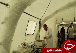 ارائه خدمات درمانی به ۱۱ هزار نفر از زلزله زدگان کرمانشاه