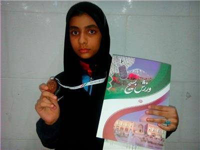 کسب مدال برنز مسابقات ووشوی بانوان بسیجی کشور