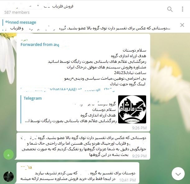 جولان گنج یاب&zwnj;ها در تلگرام+تصاویر