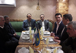 اینچه برون گلستان پایلوتی برای انتقال غلات قزاقستان