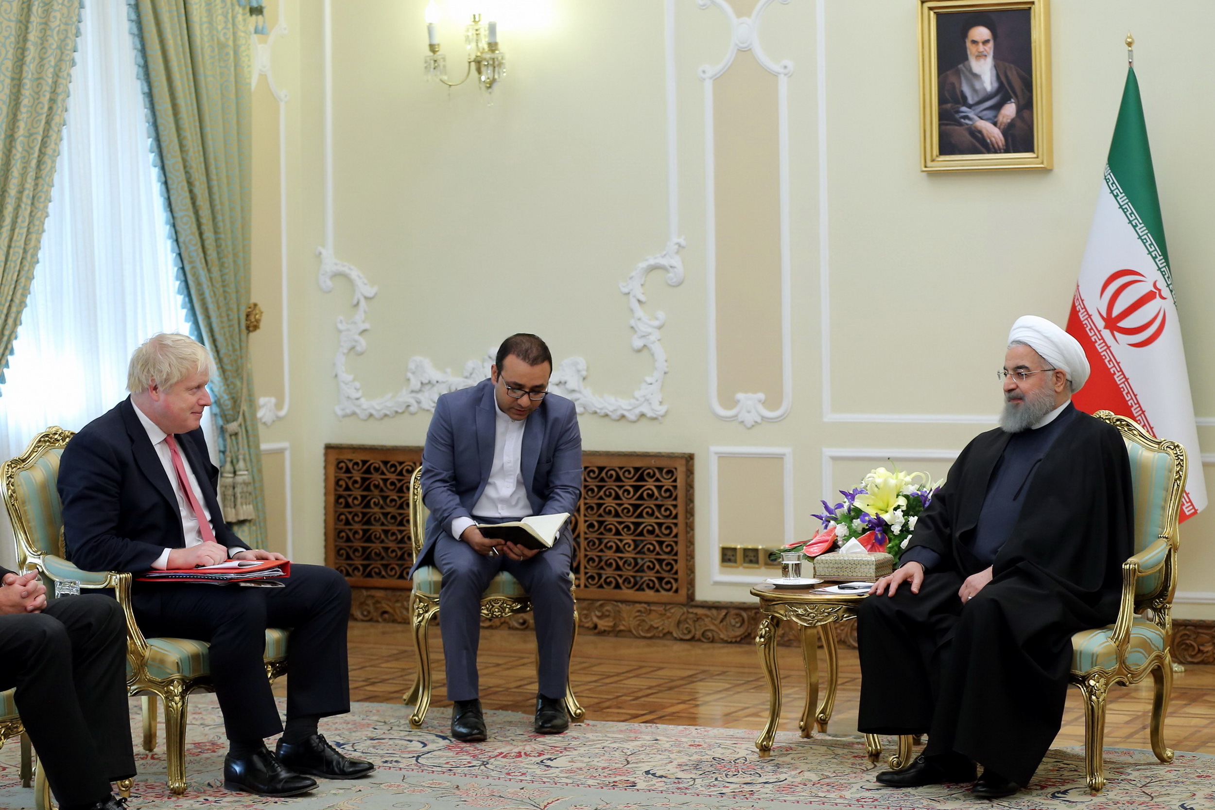 روحانی با وزیر خارجه انگلیس دیدار کرد+ تصاویر