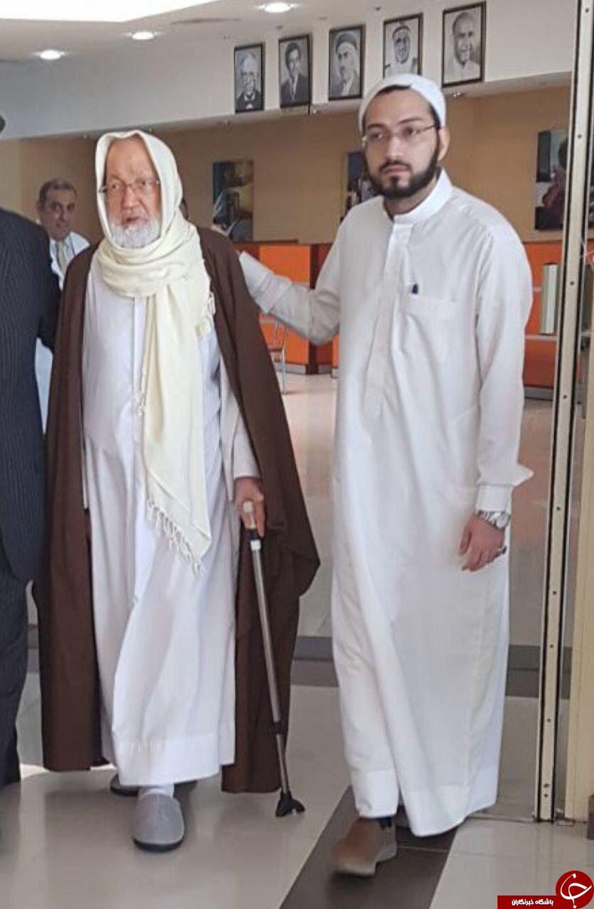 انتقال آیت&zwnj;الله عیسی قاسم به خانه پس از جراحی ایشان