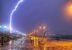 ۱۴۲ میلیمتر بارش باران در شهر بوشهر ثبت شد