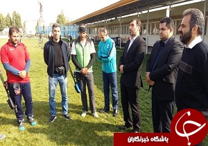 دیدار سرپرست اداره کل ورزش و جوانان با ملی پوشان تیراندازی استان قزوین