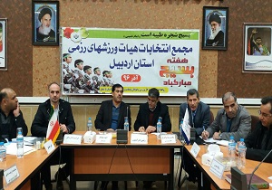 اسلام عبدی رئیس هیات ورزش های رزمی استان اردبیل شد