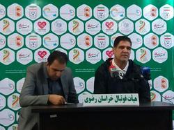 نشست خبری سرمربی پدیده پیش از بازی با نفت تهران