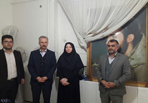 دیدار مدیرکل استاندارد لرستان با خانواده شهدا