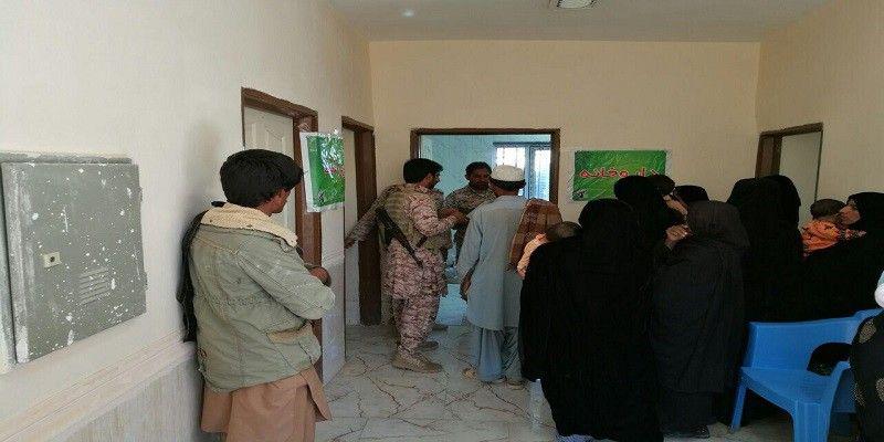ویزیت رایگان ۴۰۰ بیمار در ایرانشهر