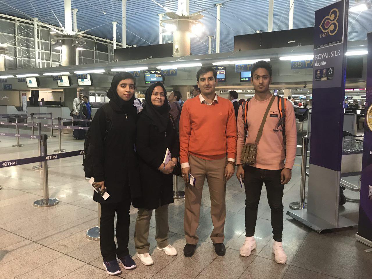 حضور ورزشکاران کرمانی در مسابقات جهانی سپک تاکرا