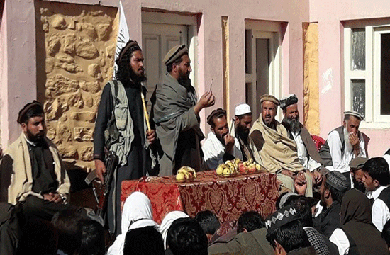 گزارش تصویی: مراسم فراغت 400 دانش آموز زیر پرچم طالبان
