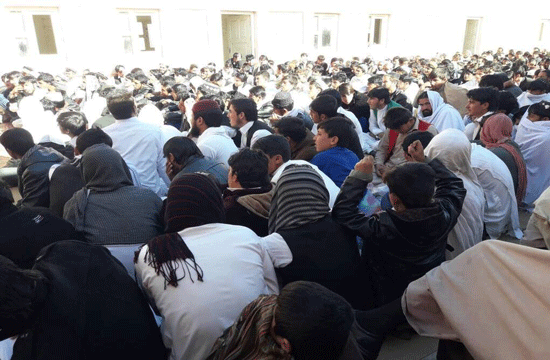 گزارش تصویی: مراسم فراغت 400 دانش آموز زیر پرچم طالبان