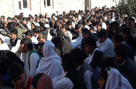 گزارش تصویی: مراسم فراغت 400 دانش آموز زیر پرچم طالبان