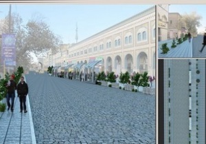 تکمیل پیاده راه خیابان ارم قم تا پایان سال جاری
