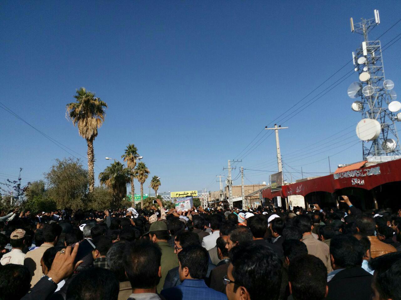 پیکر مطهر شهید خاوش زاده در رودربار جنوب