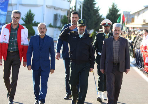 برگزاری رزمایش مشترک طرح زمستانه پلیس راه مازندران برگزاری رزمایش مشترک طرح زمستانه پلیس راه مازندران