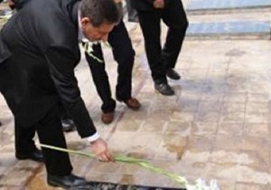حضور معاون اول رئیس جمهور در شهدای شلمچه