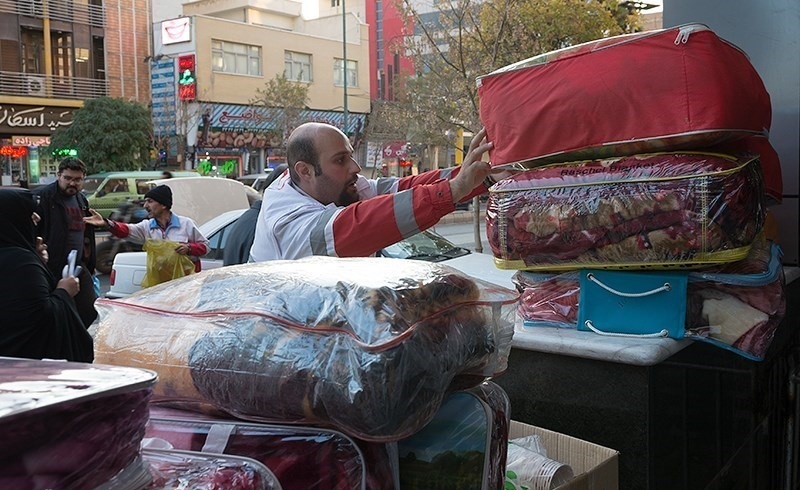 کمک غیر نقدی اّبفا همدان به مناطق زلزله زده کرمانشاه