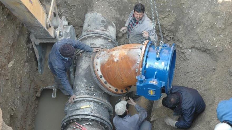 بهسازی و بازسازی تاسیسات آب زنجان