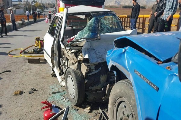&nbsp;3نفر در سانحه جاده ای شهرستان بهار جان باختند