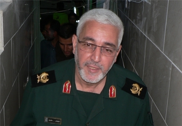 سردار سیروس صابری جانشین فرمانده سپاه محمد رسول&zwnj;الله(ص) تهران بزرگ شد
