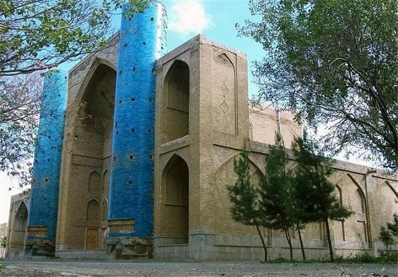 آخرین وضعیت مرمت بقعه شیخ شهاب‌الدین اهری