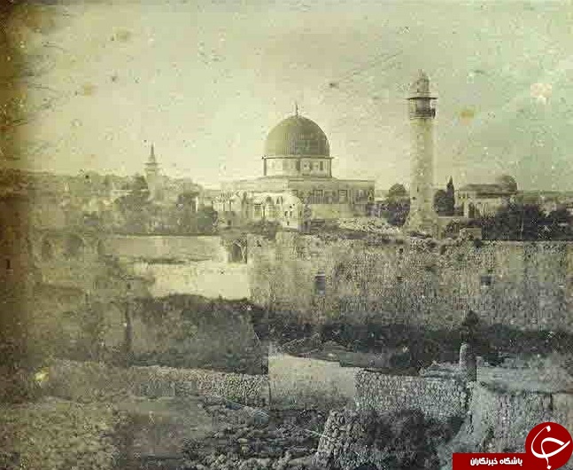 اولین عکس ثبت شده از بیت المقدس