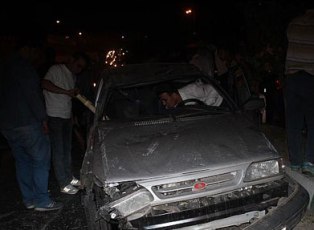 یک کشته در واژگونی پراید