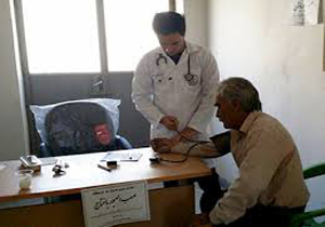ارائه  خدمات بهداشتی و درمانی در مناطق صعب‌العبور دشتستان