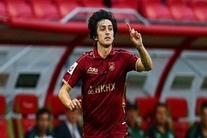 آزمون در تیم منتخب لیگ برتر روسیه + عکس