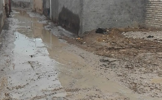 نگاهی به وضعیت اسفناک معابر در &laquo;دروازه کارون&raquo; + فیلم