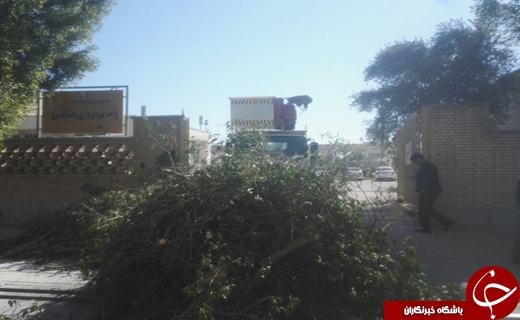 برق رفت،زباله آمد