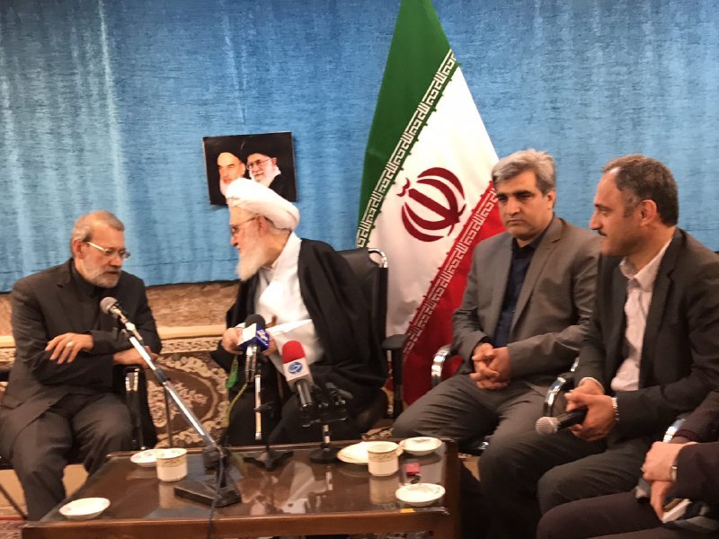 لاریجانی با نماینده ولی فقیه در گیلان دیدار کرد+ تصاویر
