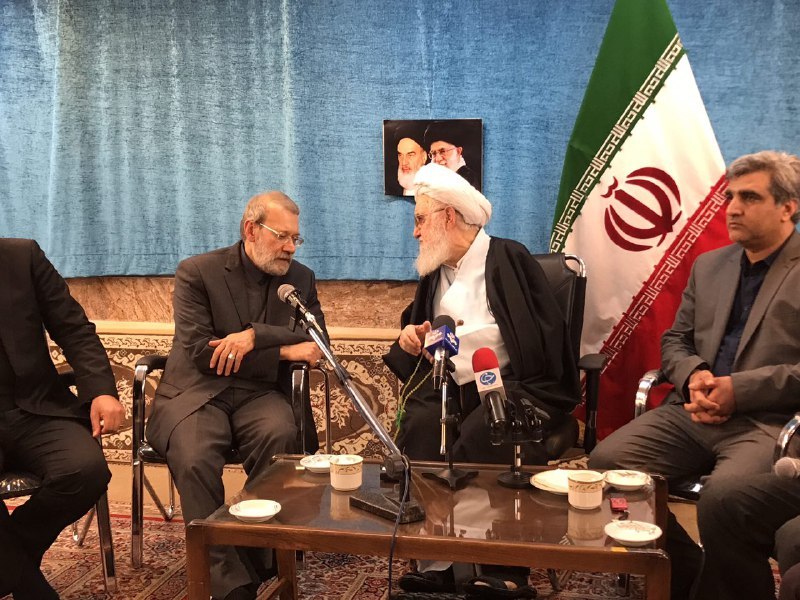 لاریجانی با نماینده ولی فقیه در گیلان دیدار کرد+ تصاویر