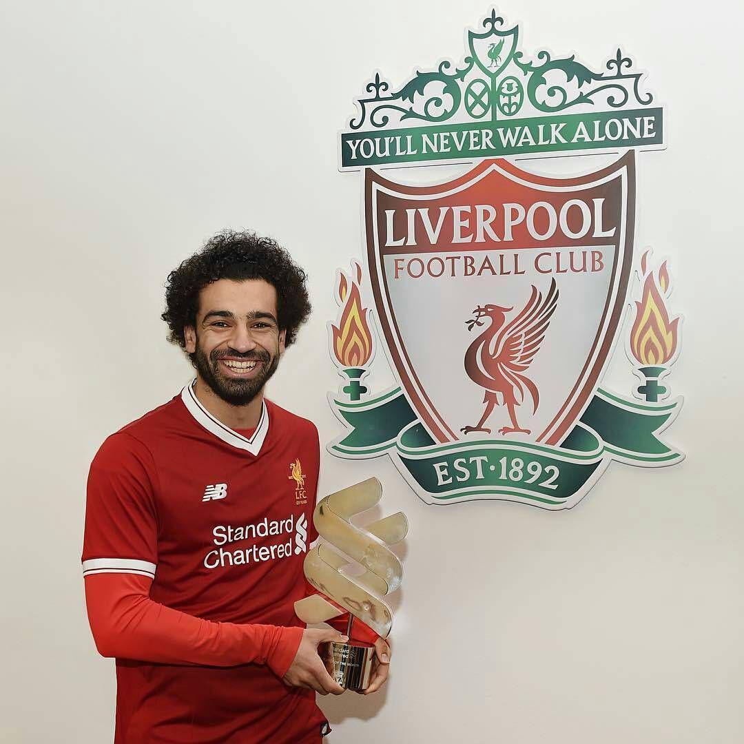 محمد صلاح بهترین بازیکن ماه لیورپول شد