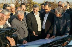 بازدید وزیر جهاد کشاورزی از طرح تجهیز و نوسازی اراضی کشاورزی در آستانه‌اشرفیه