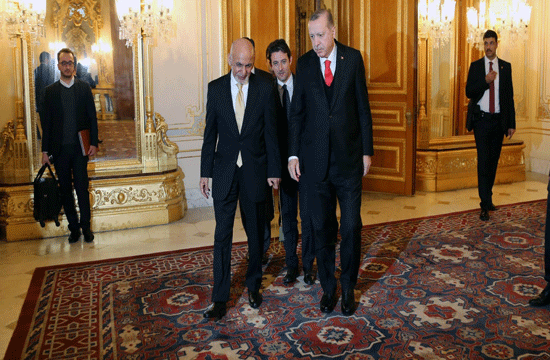 دیدار &laquo;اشرف غنی&raquo; و &laquo;اردوغان&raquo; به روایت تصویر