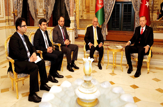 دیدار &laquo;اشرف غنی&raquo; و &laquo;اردوغان&raquo; به روایت تصویر