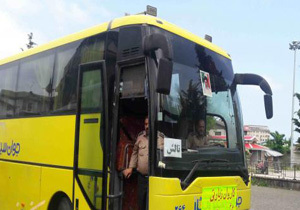 اعزام رزمندگان دفاع مقدس پلدختر به مشهد مقدس