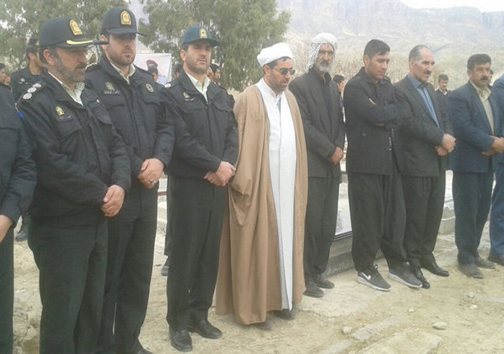 تصاویر مراسم اربعین شهید محمد حسین زاده در کوهدشت