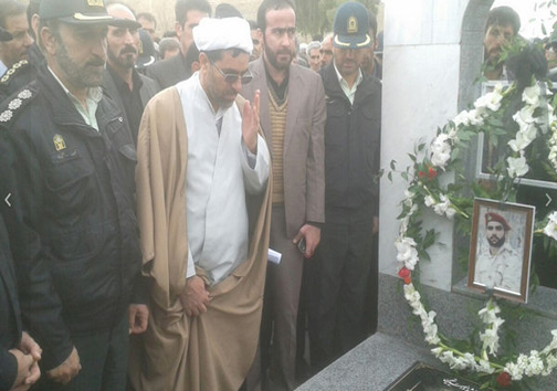 تصاویر مراسم اربعین شهید محمد حسین زاده در کوهدشت