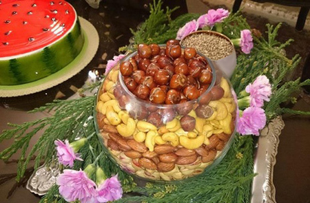 دلیل خوراکی های شب یلدا دلیل خوراکی های شب یلدا