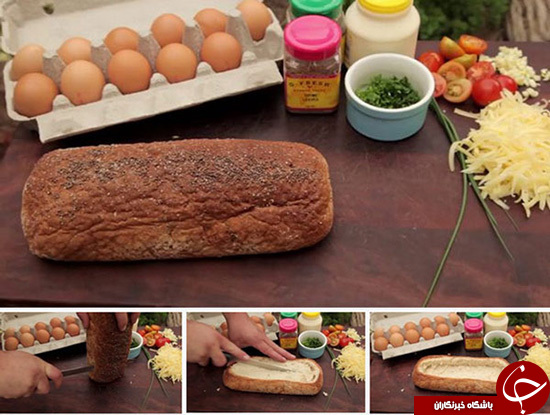 یک صبحانه پنیری ساده و خوشمزه+ دستور تهیه
