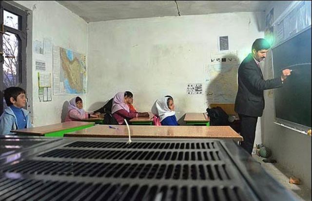تجهیز هزار کلاس درس با بخاری&zwnj; به سیستم های گرمایشی استاندارد تا پایان سال