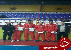 درخشش کشتی گیران قزوینی در رقابت های قهرمانی کم شنوا و ناشنوایان