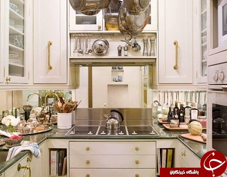 بزرگتر جلوه دادن فضاهای کوچک با آیینه