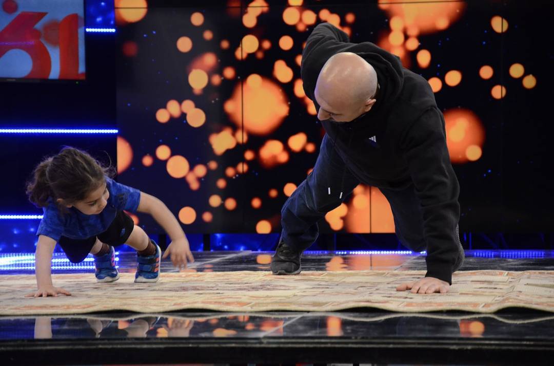 پسر بچه عنکبوتی ایرانی در برنامه  little big shots استرالیا + فیلم