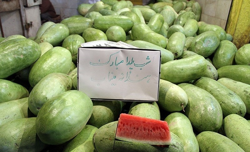 حال و هوای بازار درشب یلدا+تصاویر