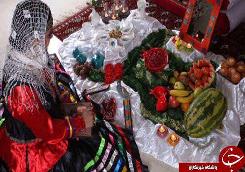 سنت های مردم مازندران در چله شو
