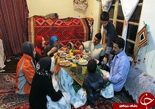 سنت های مردم مازندران در چله شو