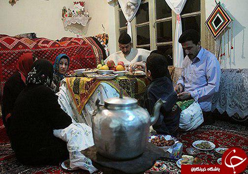 سنت های مردم مازندران در چله شو